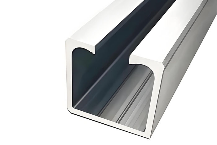 鋁型材定制開模鋁型材滑軌-1